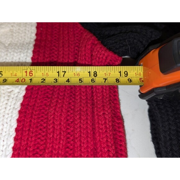 Talbot's Red White Blue Sweater Women's Medium - Picture 7 of 10